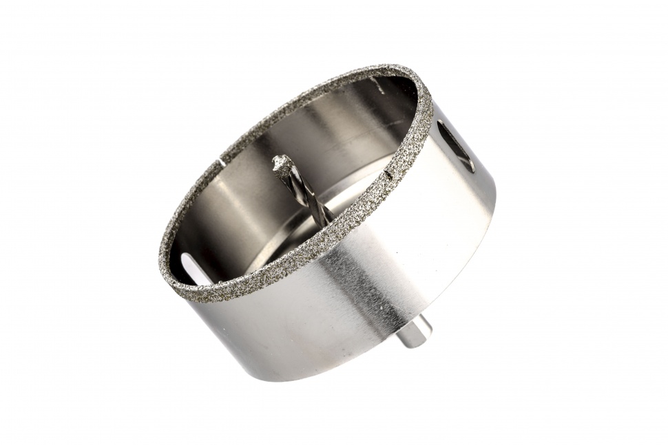 Сверло алмазное по керамограниту, 115 х 67 мм, трехгранный хвостовик Matrix (726943)