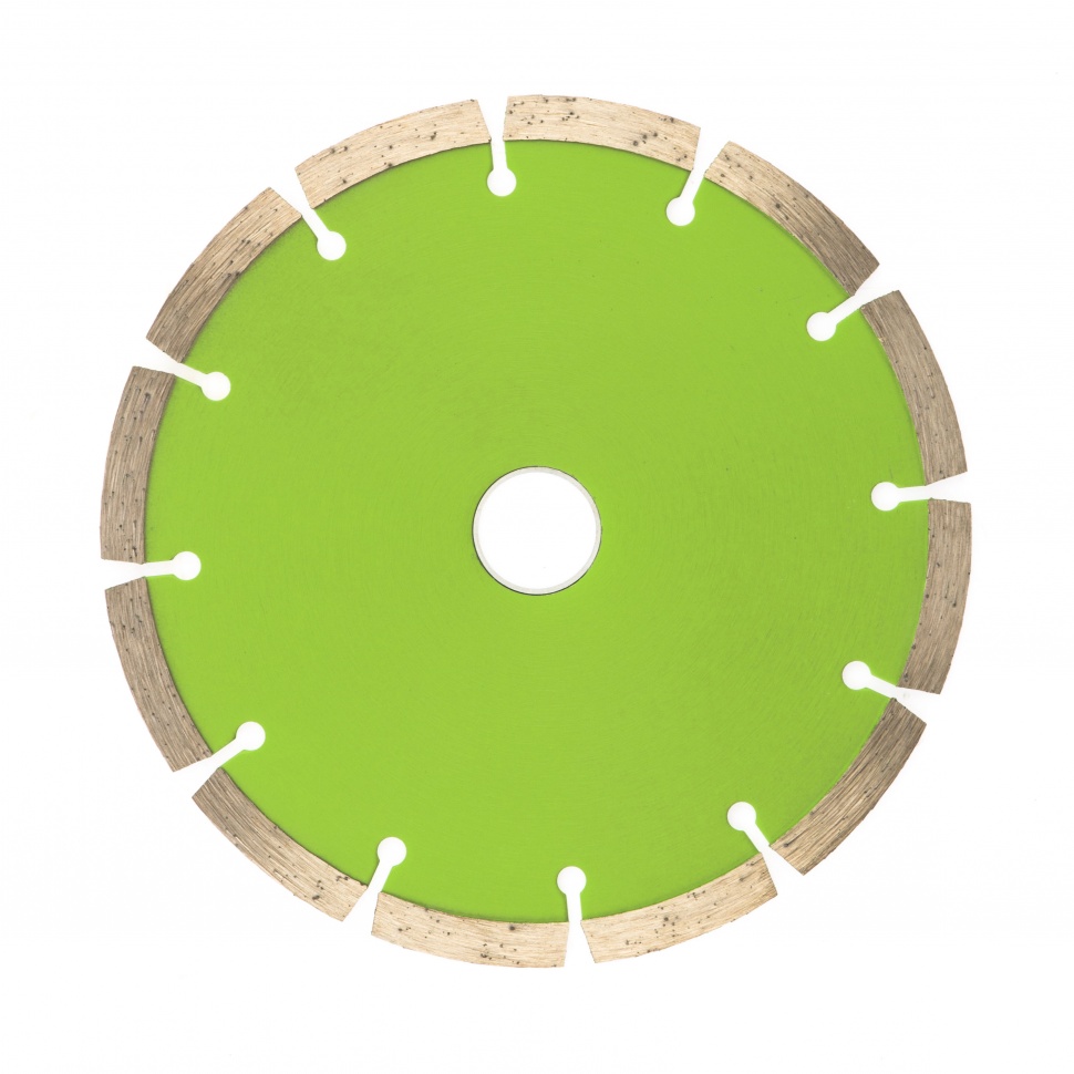 Диск алмазный, отрезной сегментный, 150 х 22.2 мм, сухая резка Сибртех (731027)