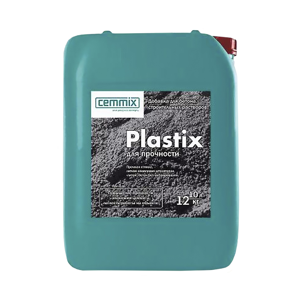 Пластификатор "plastix"  10 л (1/60) "cemmix"