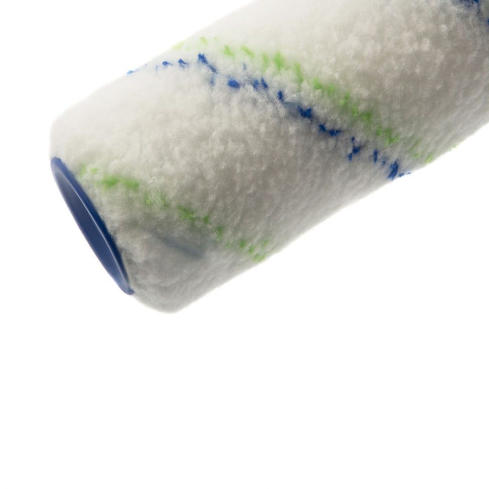 Валик сменный "Водные краски", 180 мм, ворс 12 мм, D - 36 мм, D ручки - 6 мм, полиэстер Сибртех (80194)