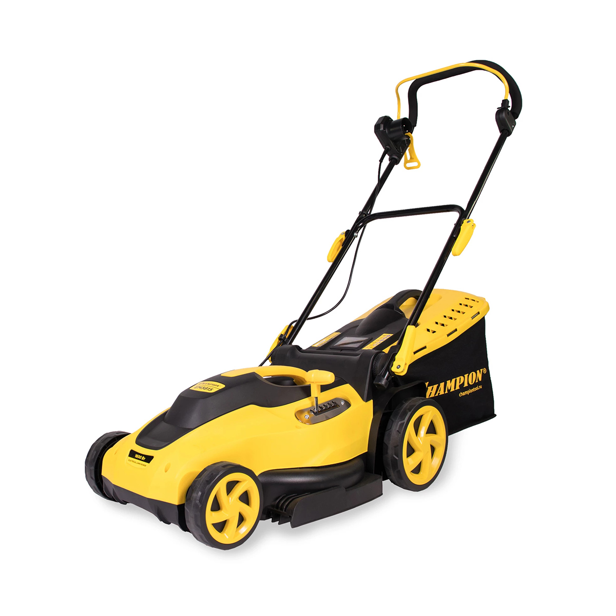 Газонокосилка электрич. em3815  1,6 квт, 45 л (1) "champion"