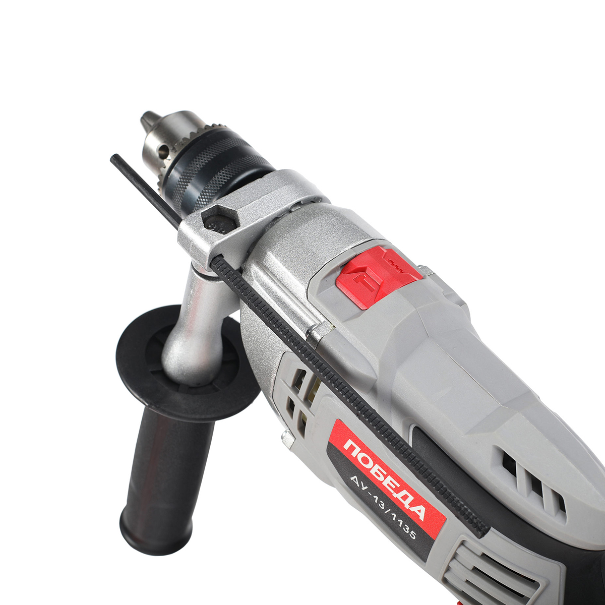 Дрель ударная ду-13/1135 (глубиномер, доп. ручка) (1/6) "победа" 120301135