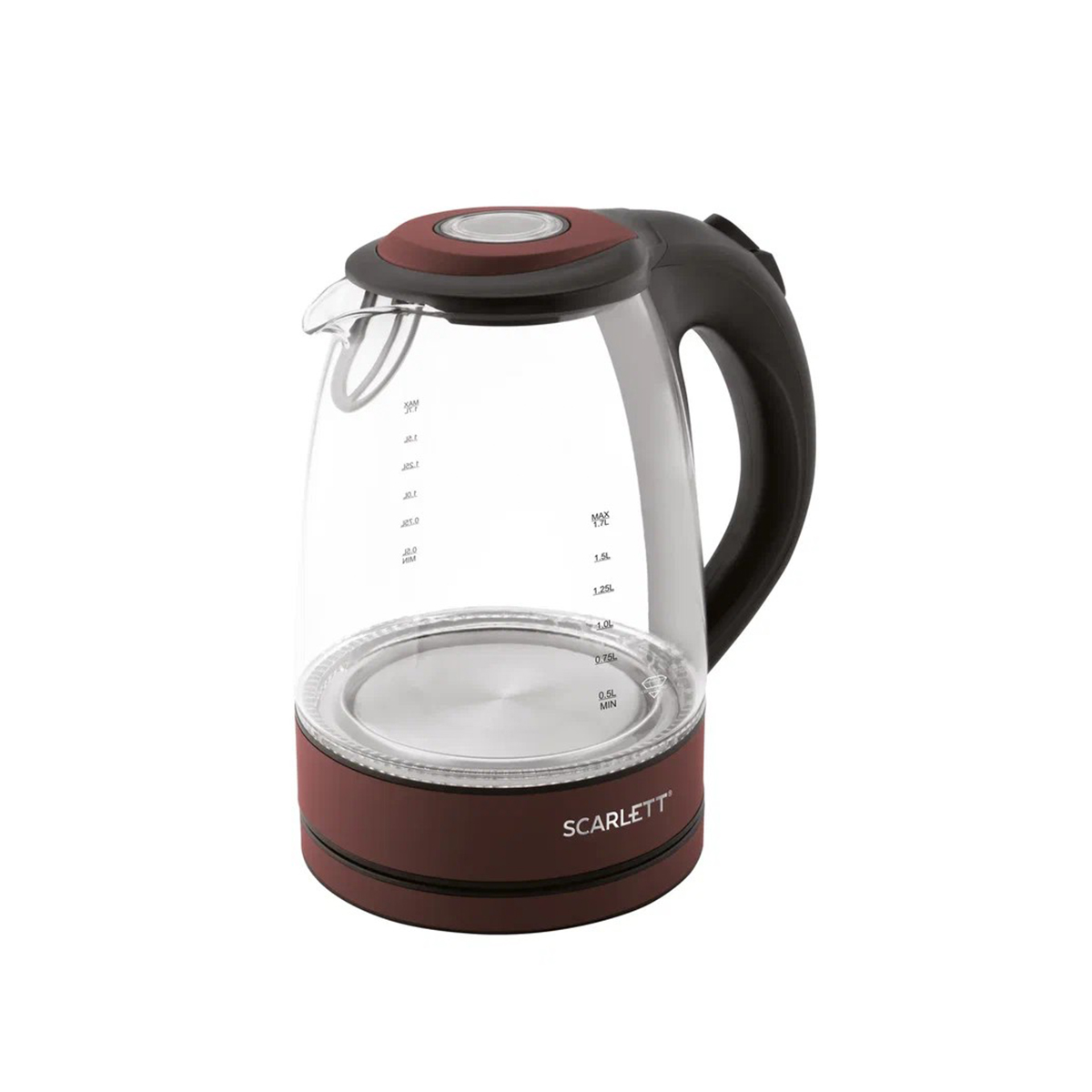 Чайник электр. sc-ek27g91 1,7 л стекло (1/6) "scarlett"