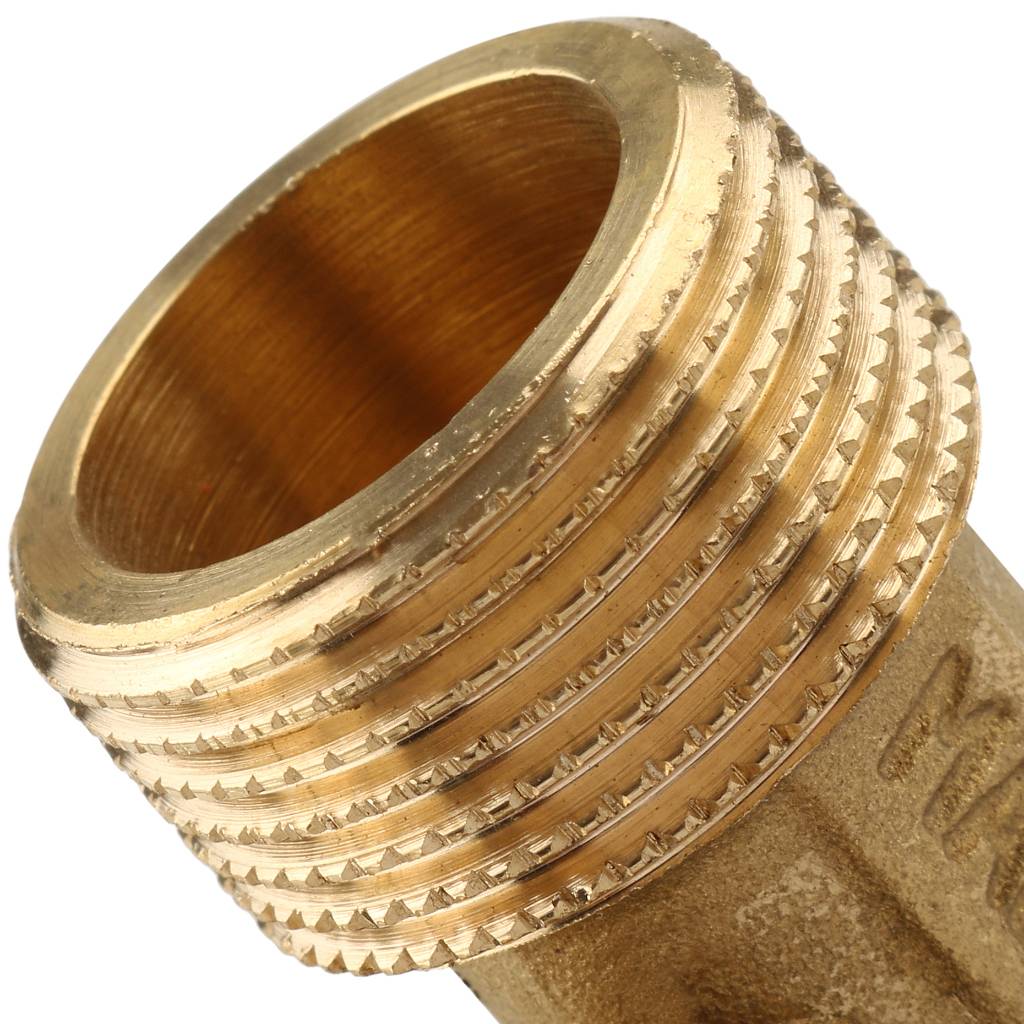 Тройник резьбовой НР 3/4" латунь TIEMME