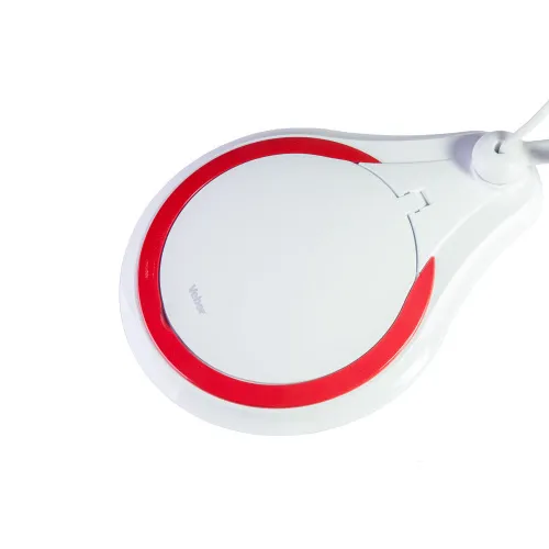 Лупа Veber 5D, 2,25x, 127 мм, с подсветкой, на струбцине (8608D)