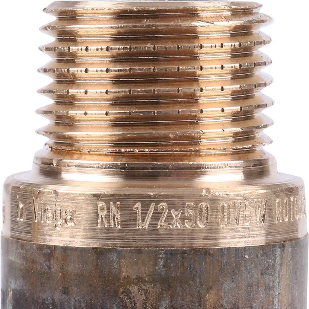 Удлинитель резьбовой 1/2" x 50 мм ВН бронза VIEGA (355012)