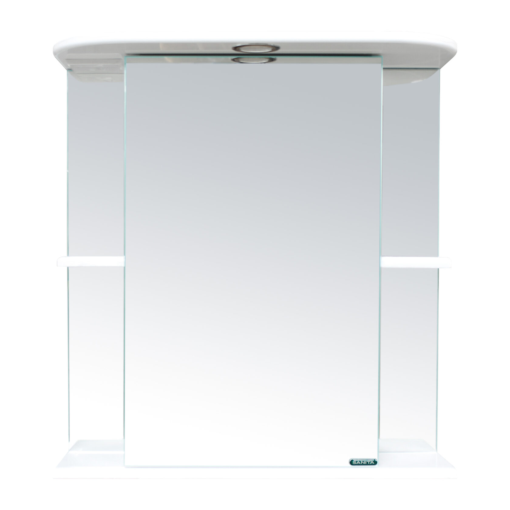 Шкаф с зеркалом для ванной "премьер" 700*655*260 мм, белый "sanita" prmsamr65018w1