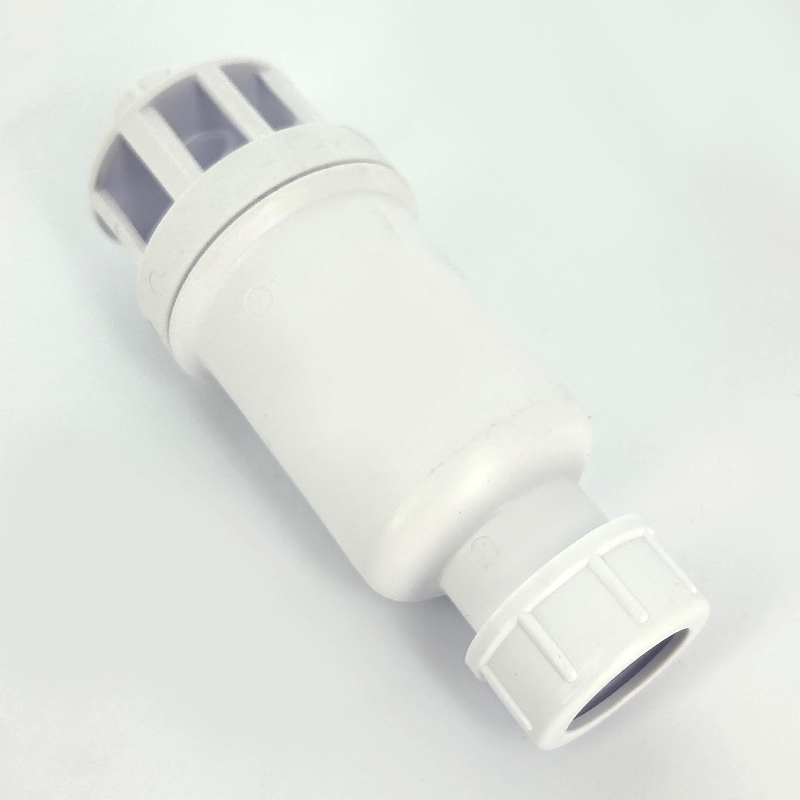 Самозакрывающийся сливной клапан McALPINE ("сухой" сифон) с разрывом струи 15х22 мм