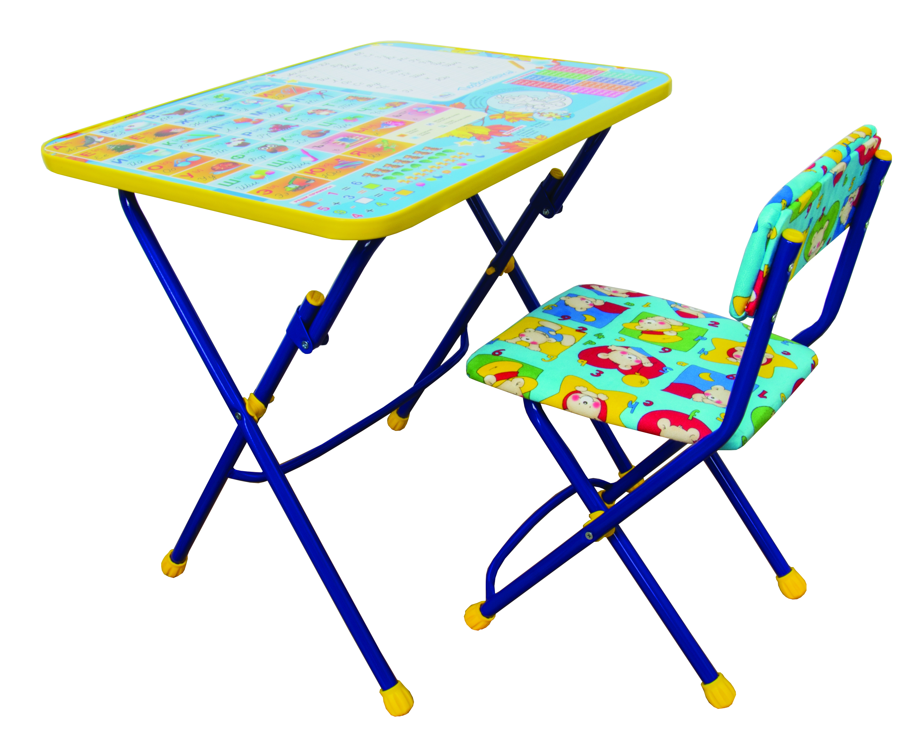 Комплект детский  "никки" первоклашка осень  стол + стул (мягк. сиденье)  ку1/11