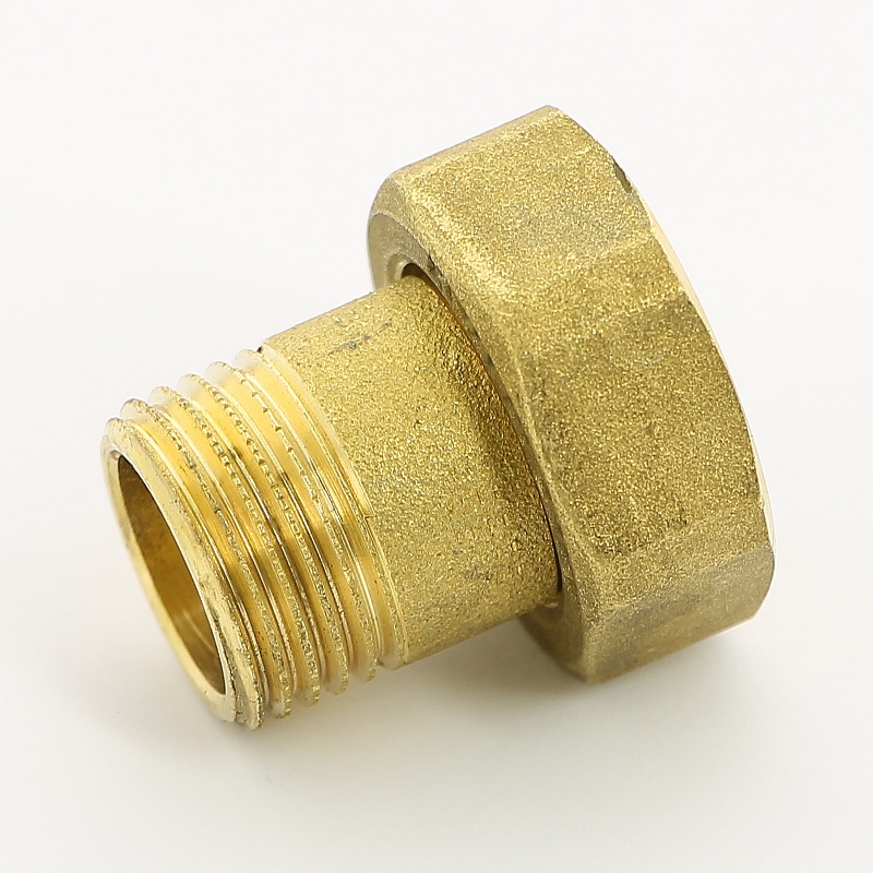 Соединение редукция 1/2" x 3/4" ВН с накидной гайкой и плоской прокладкой UNI-FITT