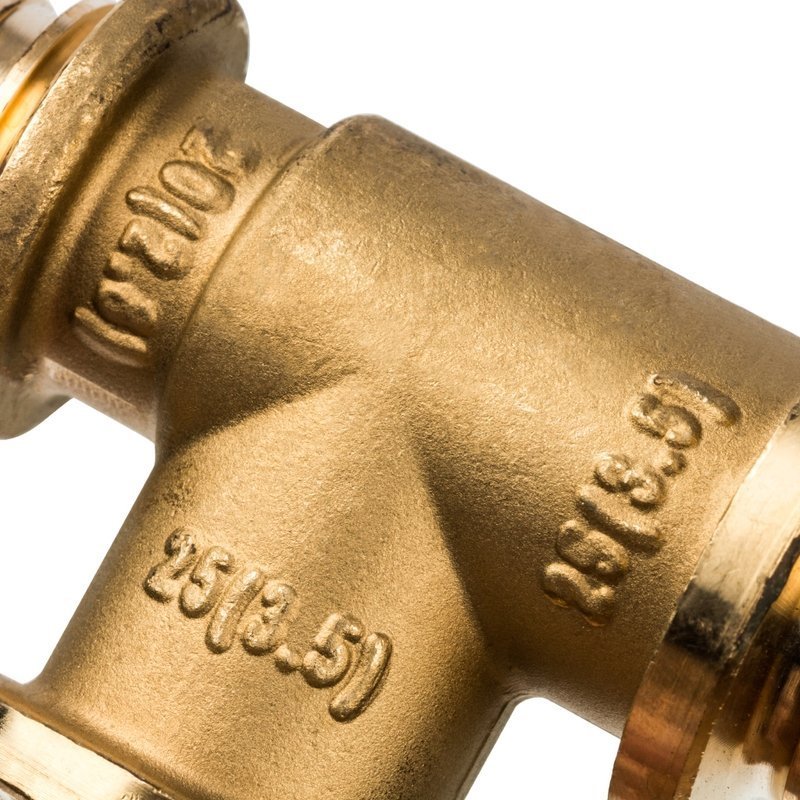 Тройник переходной 25 x 25 x 20 аксиальный для труб PE-X STOUT