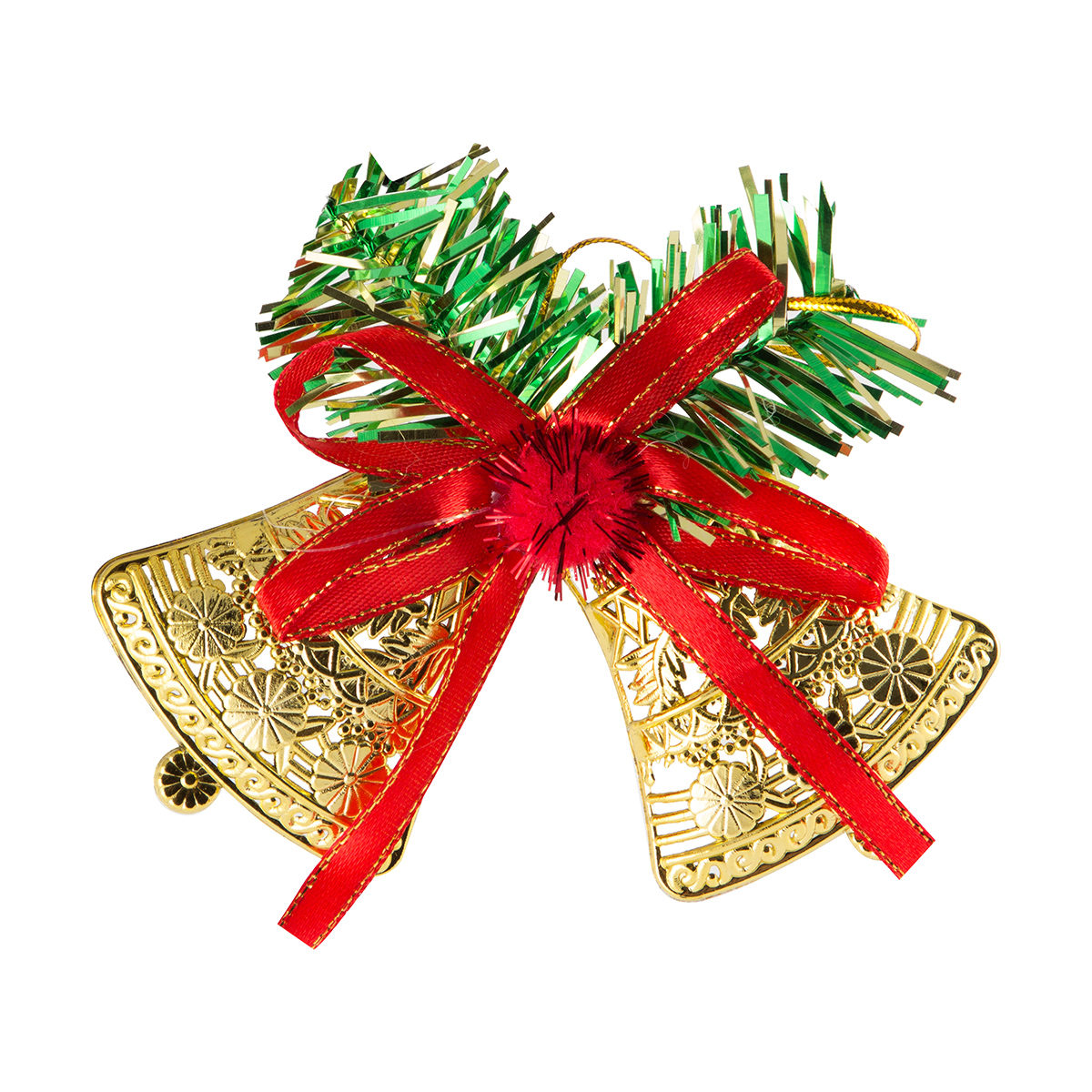 Украшение новогоднее "колокольчики" 10,5*9,5 см syld-5119136 (1/50/2000) "волшебная страна"