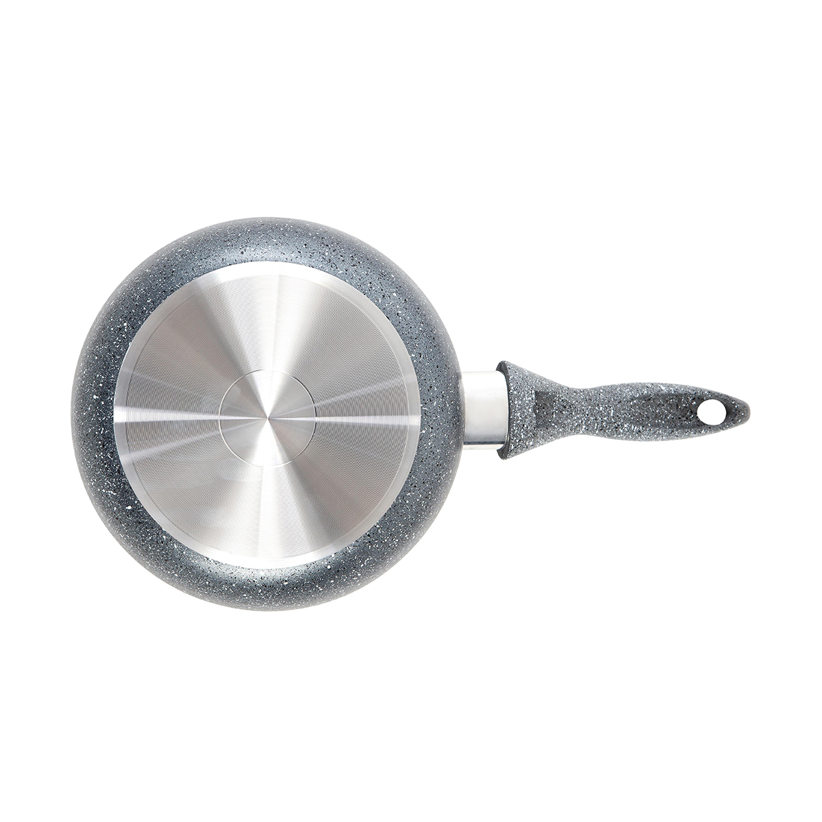 Ковш антипригарн. мраморн. "stone pan" 18 см стекл. крышка (1/4) "scovo"