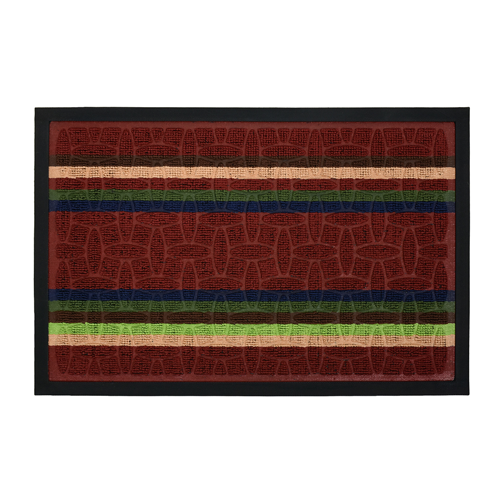 Коврик придверный "comfort" 40*60 см (красный) (1/20) "vortex" 22383