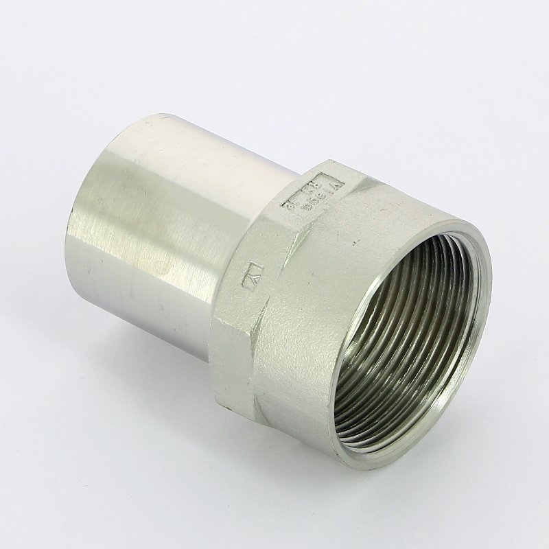 Вставка пресс-В 42х1"1/2 нержавеющая сталь Sanpress Inox VIEGA