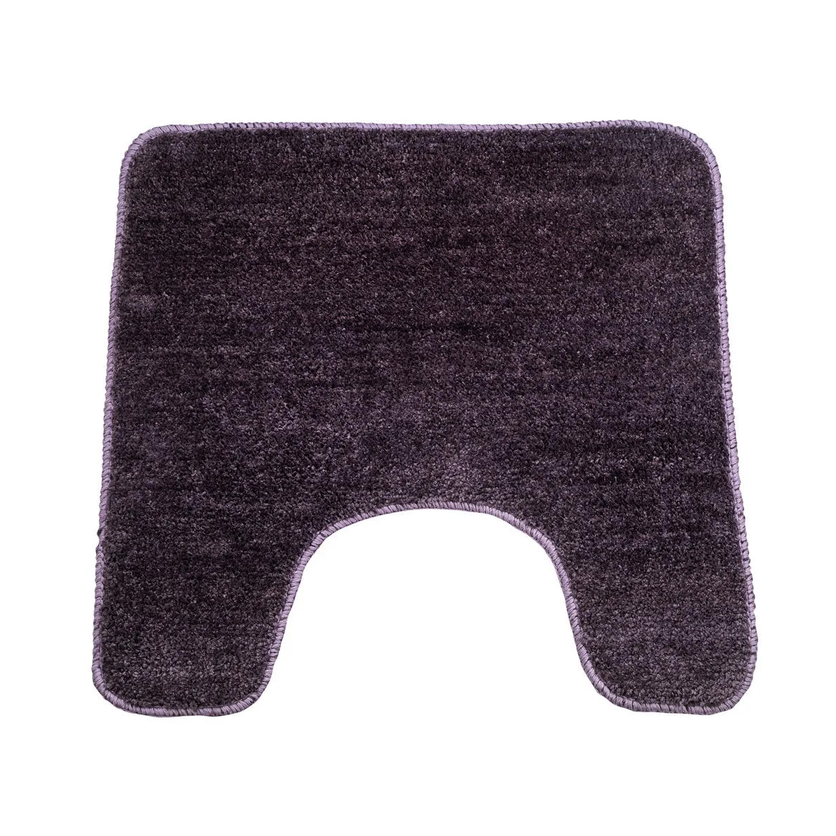 Коврик для туалета "presto" 50*50 см, микрофибра (темно-фиолетовый) (1/30) "swensa" bsm-1411dvl-t