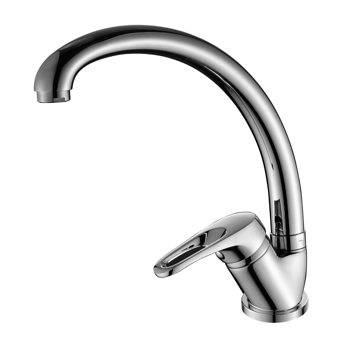 Смеситель для кухни  b35-25  высокий поворотн. излив (1/12) "rossinka"