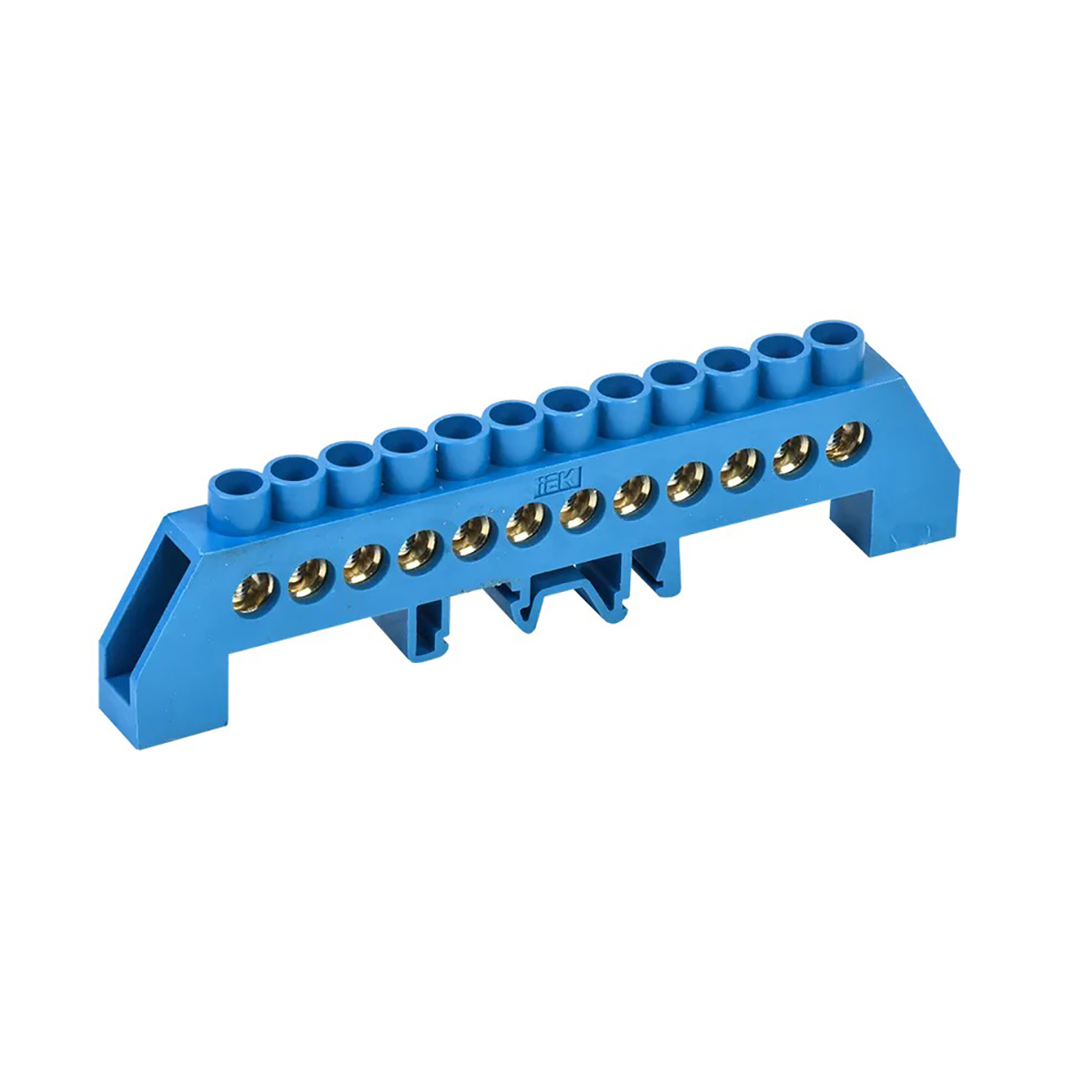 Шина "n" нулевая в комб. изоляторе на din-рейку "стойка" шни-8х12-12-кс-с (20/240) "iek"