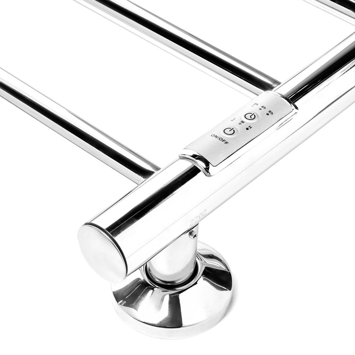 Полотенцесушитель электрич. вид 10 с таймером 500*600 (хром) (1) "маргроид"