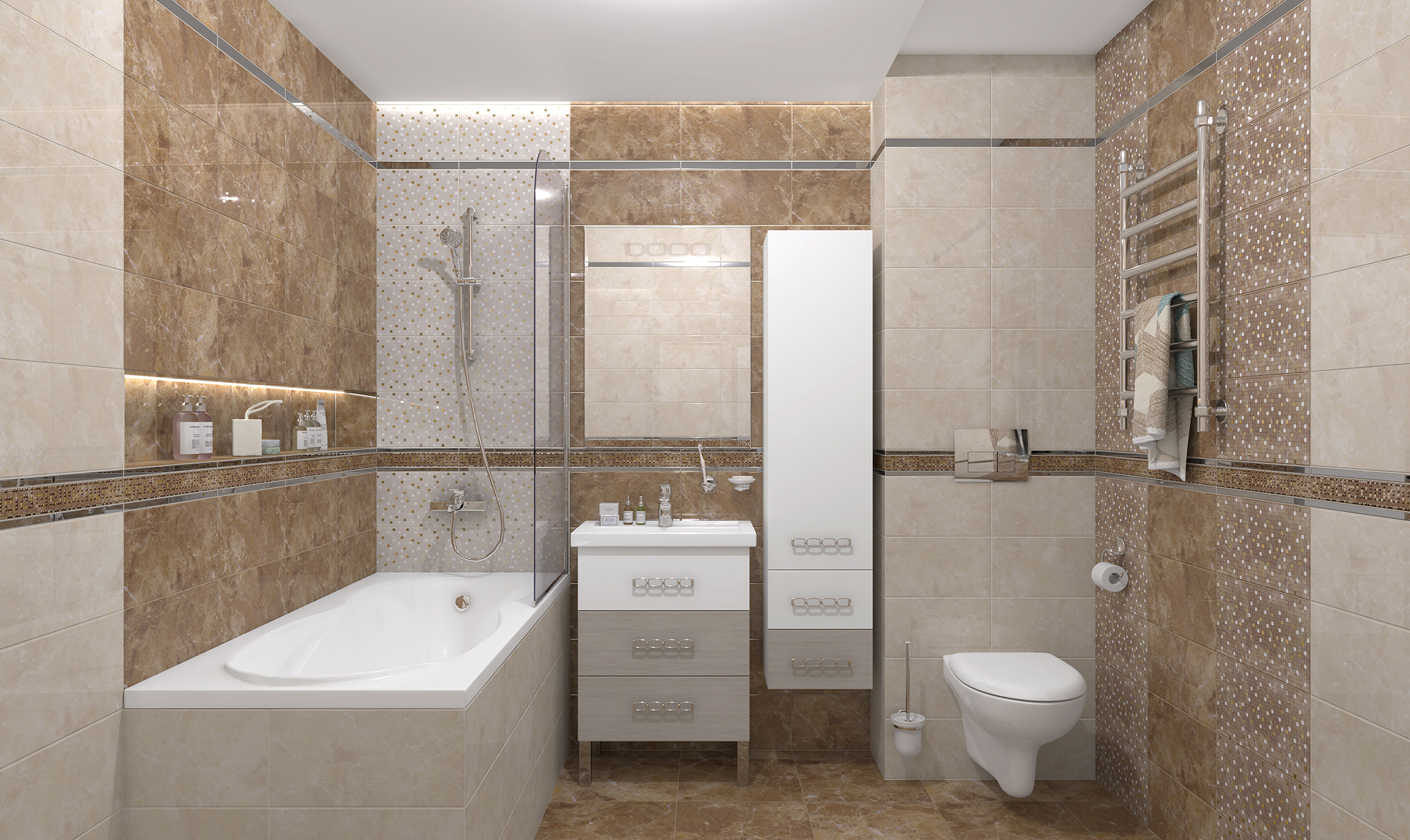 Nemo коричневый 20x40