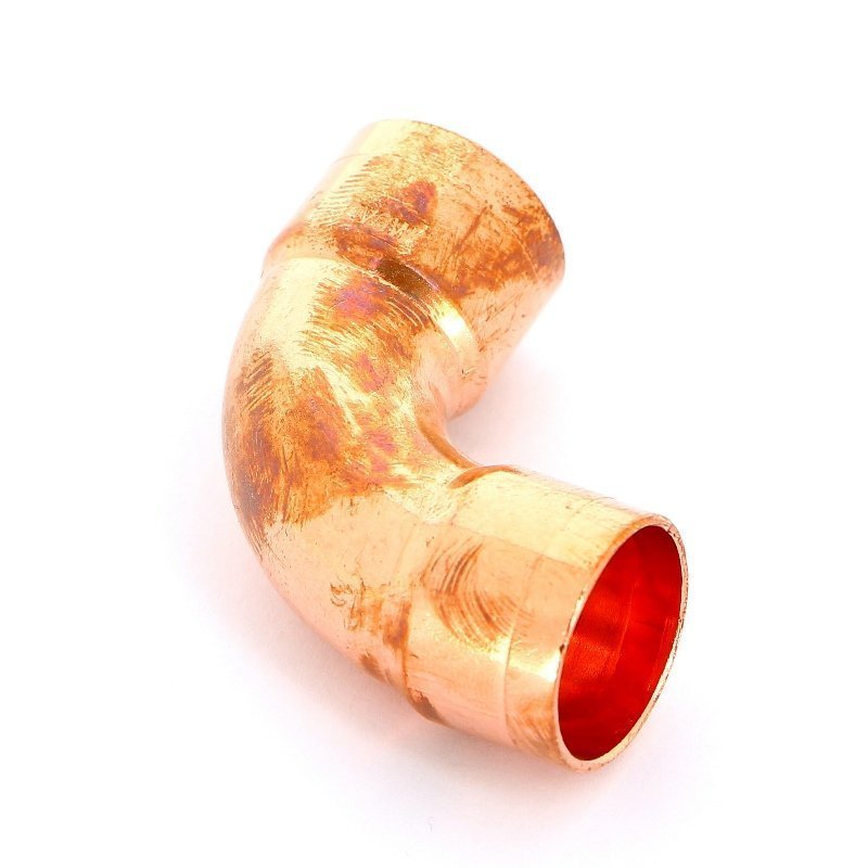 Отвод двухраструбный 90° VIEGA пайка 18 мм медный