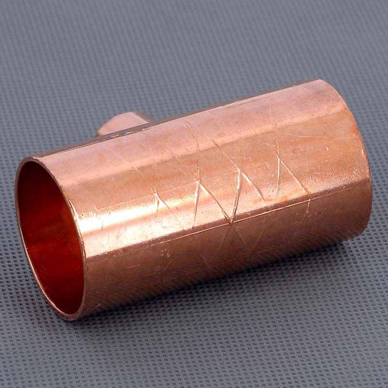 Тройник переходной под пайку 42 х 22 х 42 мм VIEGA медный