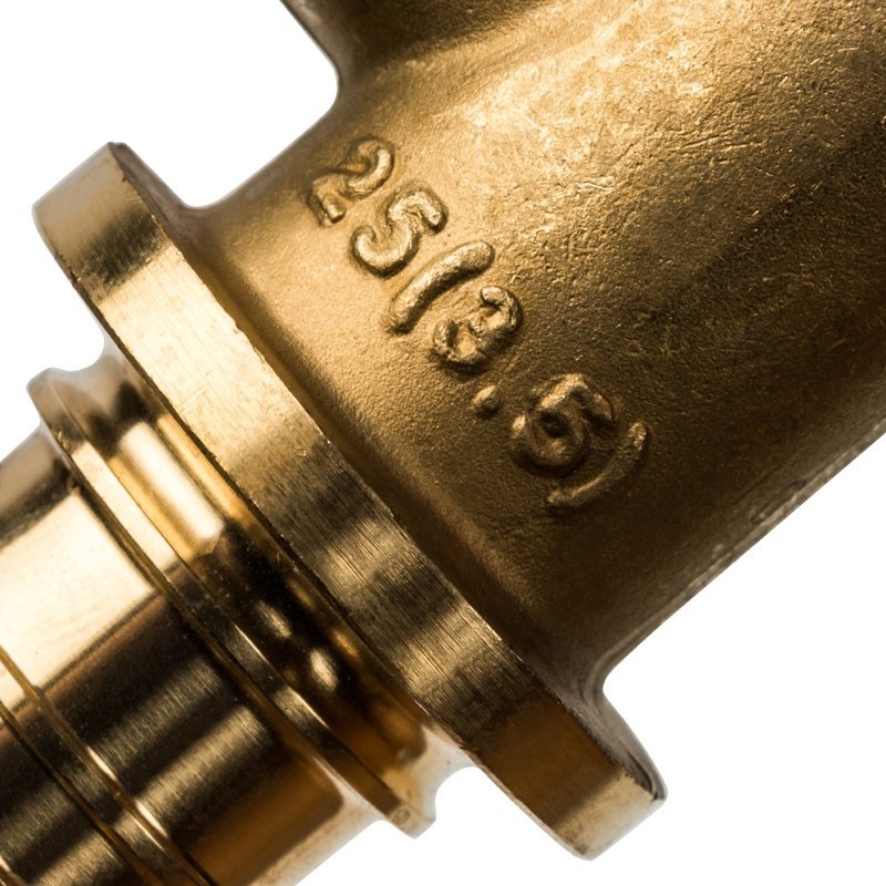 Тройник переходной 25 x 20 x 20 аксиальный для труб PE-X STOUT