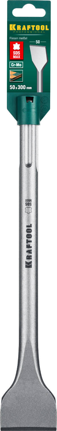 KRAFTOOL ALLIGATOR, 50 х 400 мм, SDS-max, пикообразное зубило (29333-50-300)