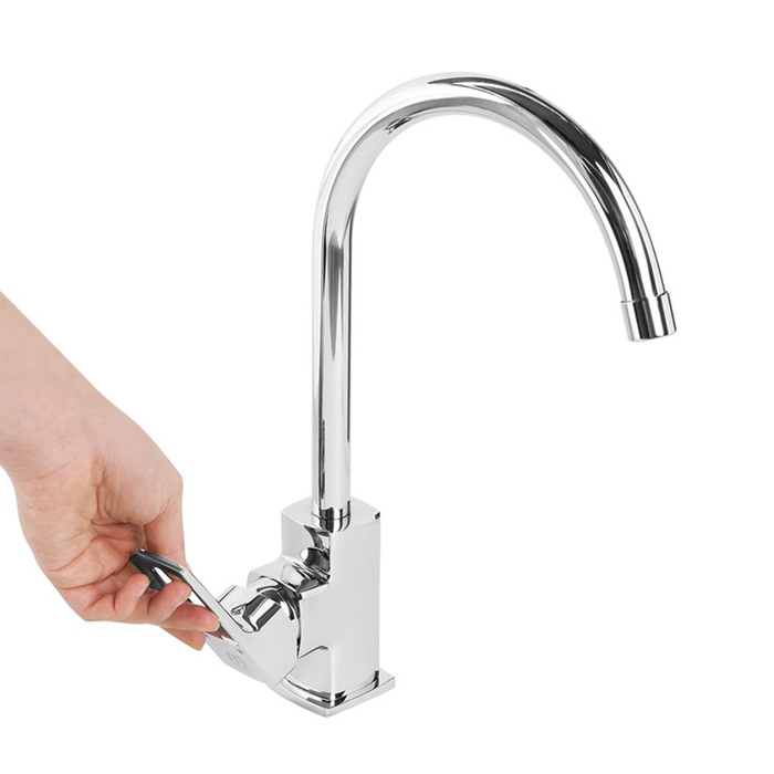 Смеситель для кухни "atlantic" (1/8) "milardo" atlsb00m05