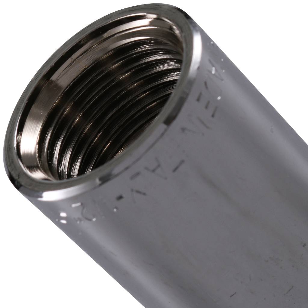 Удлинитель резьбовой 1/2" x 50 мм НР-ВР хромированный TIEMME