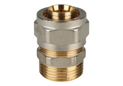 Переходник с наружной резьбой 1"1/4х32 STOUT для металлопластиковых труб