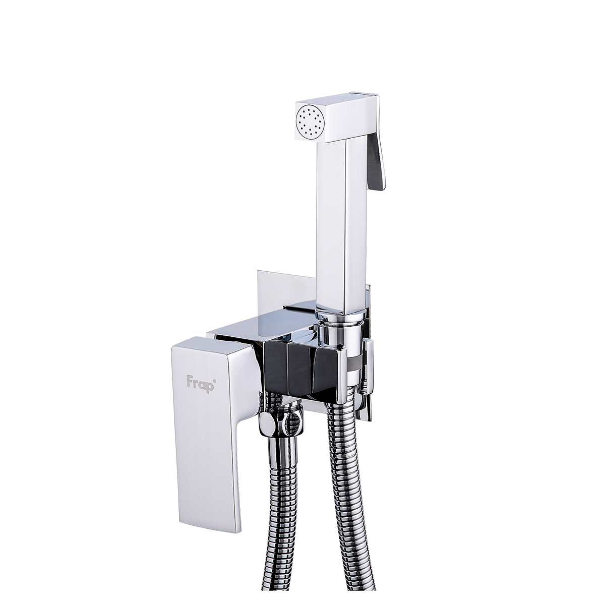 Смеситель с гигиеническим душем f7506 (встраиваемый), хром (1/10) "frap"