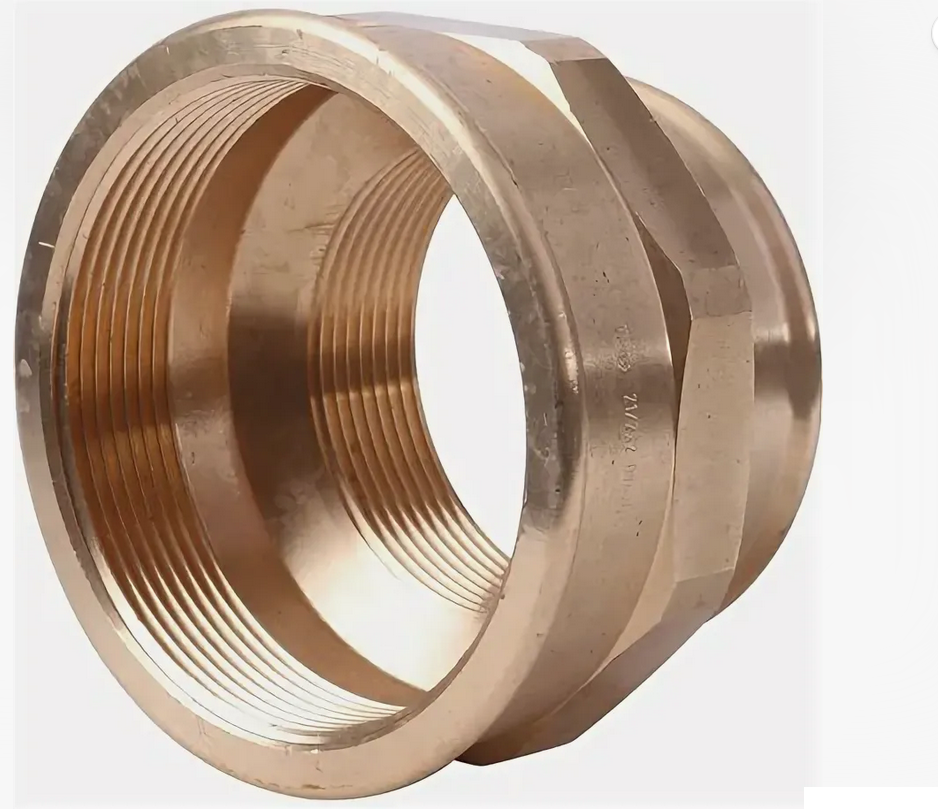 Муфта редукционная 2"1/2 x 2" резьбовая (ВР) бронза VIEGA (271855)