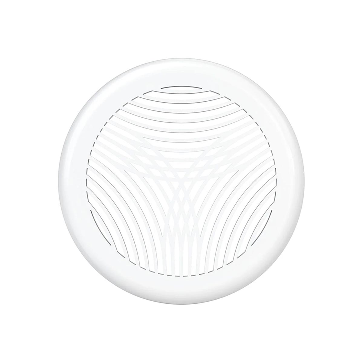 Решетка вентиляц. круглая d 143 мм приточно-вытяжная с фланцем d 100 abc-пластик (1/33) "эра" 10рпкф