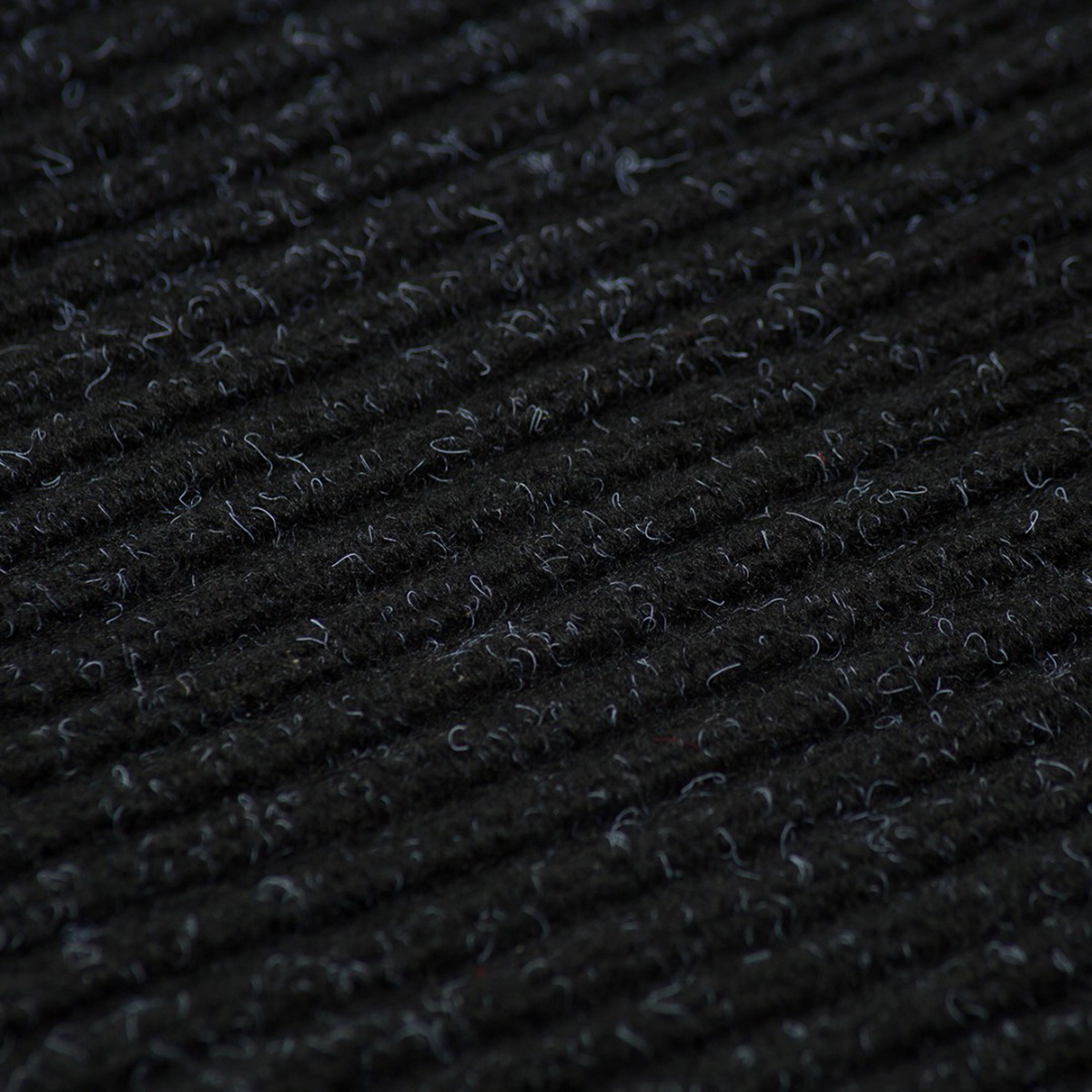 Коврик влаговпитывающий "ребристый" 100*200 см (черный) (1/3) "sunstep"  35-083