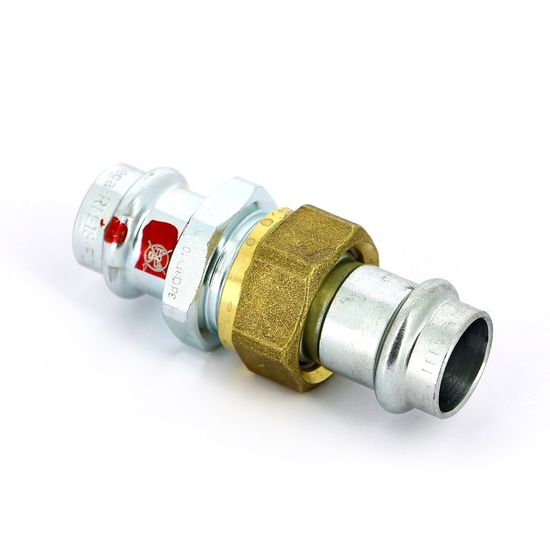 Муфта пресс разборная 18 оцинкованная сталь Prestabo VIEGA