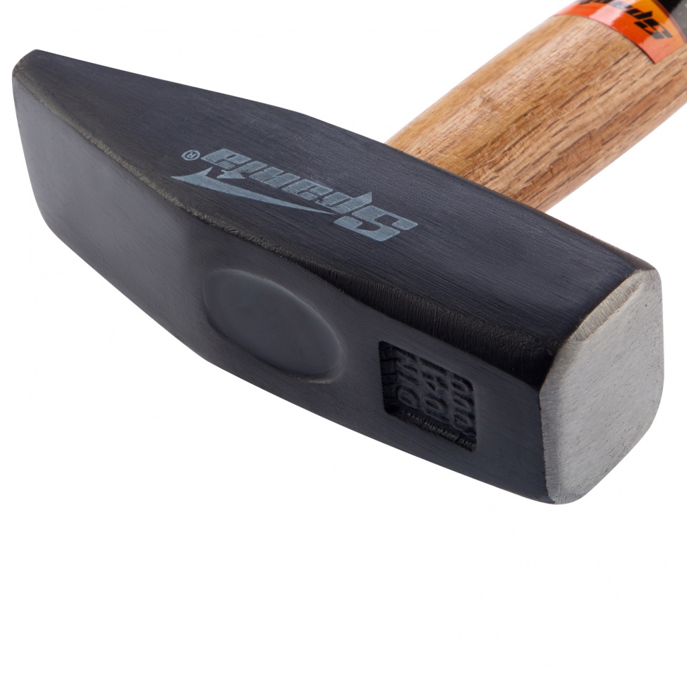 Молоток слесарный, 1000 г, квадратный боек, деревянная рукоятка Sparta (102185)