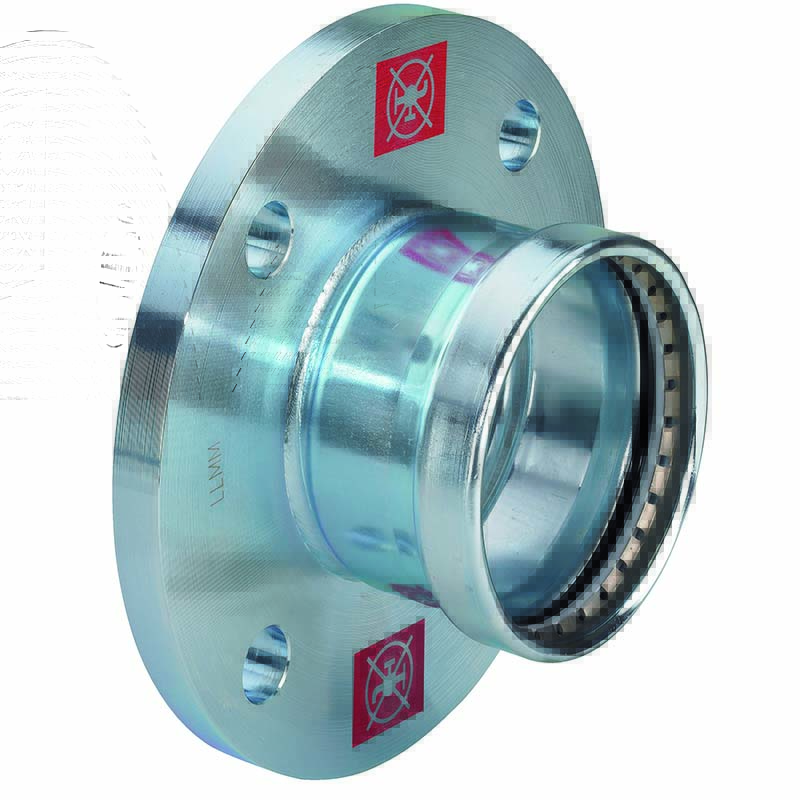 Переход фланец-пресс 32x35 оцинкованная сталь Prestabo VIEGA