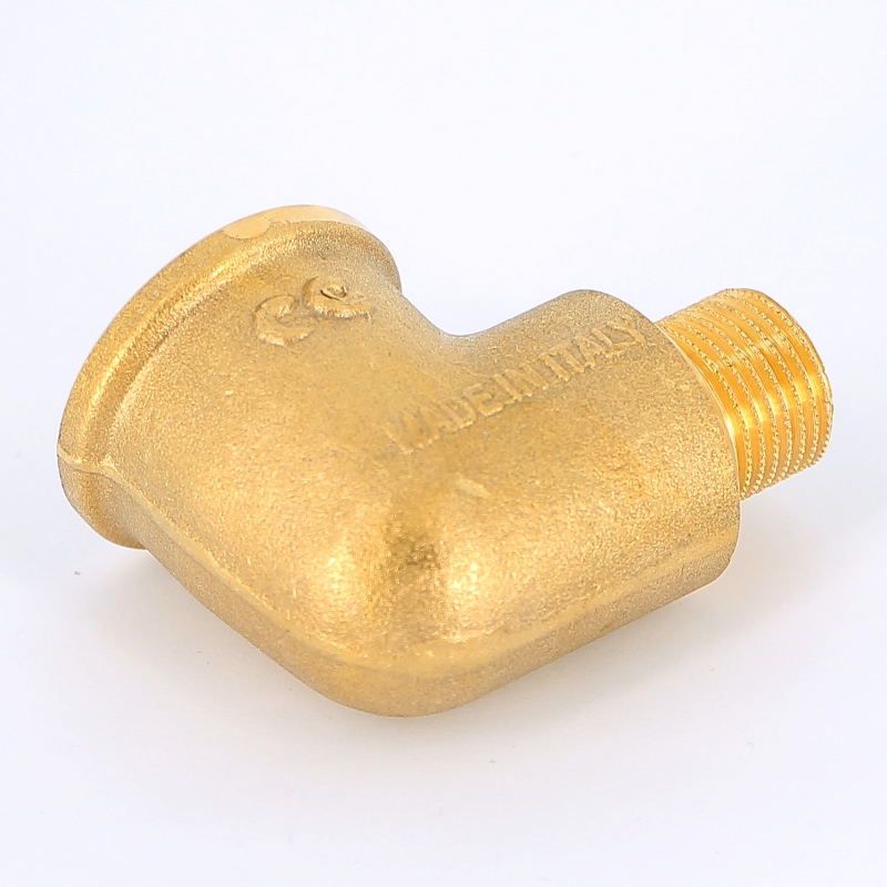 Колено резьбовое ВН 1/2" x 1" латунь UNI-FITT