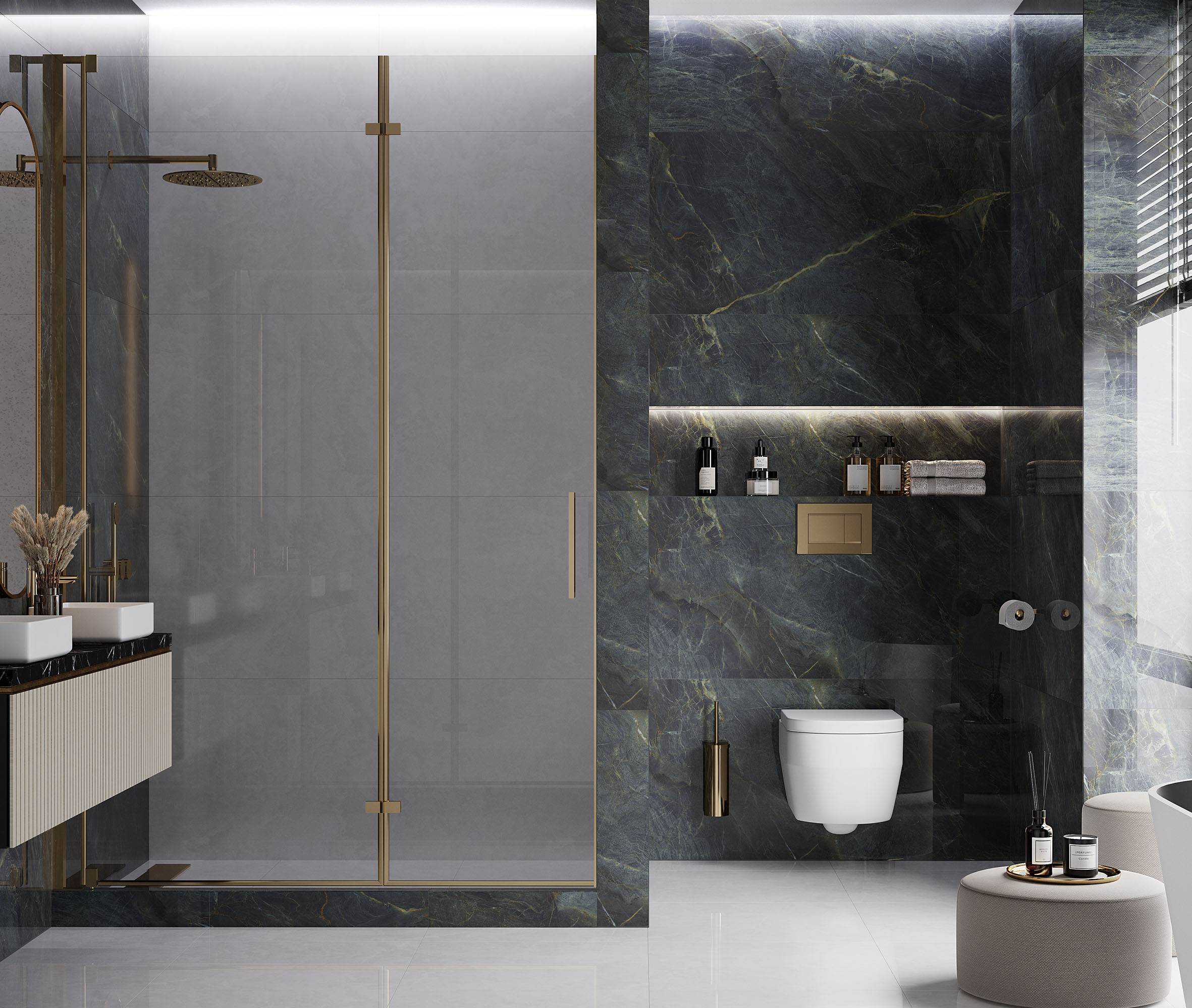 Tiaki green керамогранит полированный 60x60