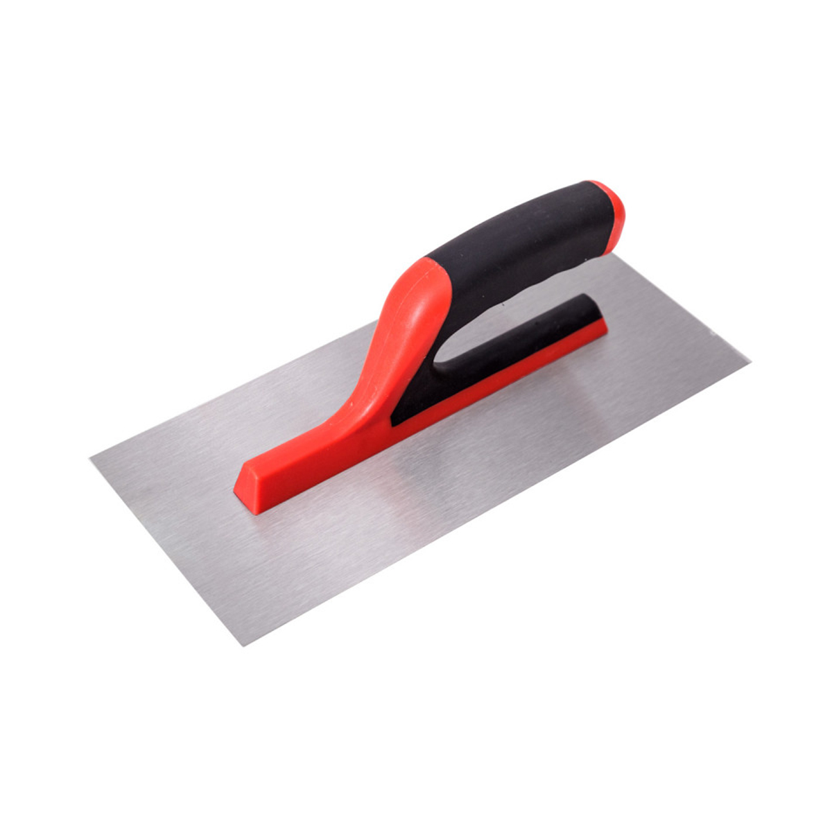 Гладилка прямая стальная 280 x 130 мм эргономичная обрезин. пвх ручка (1/12/60) "beorol"