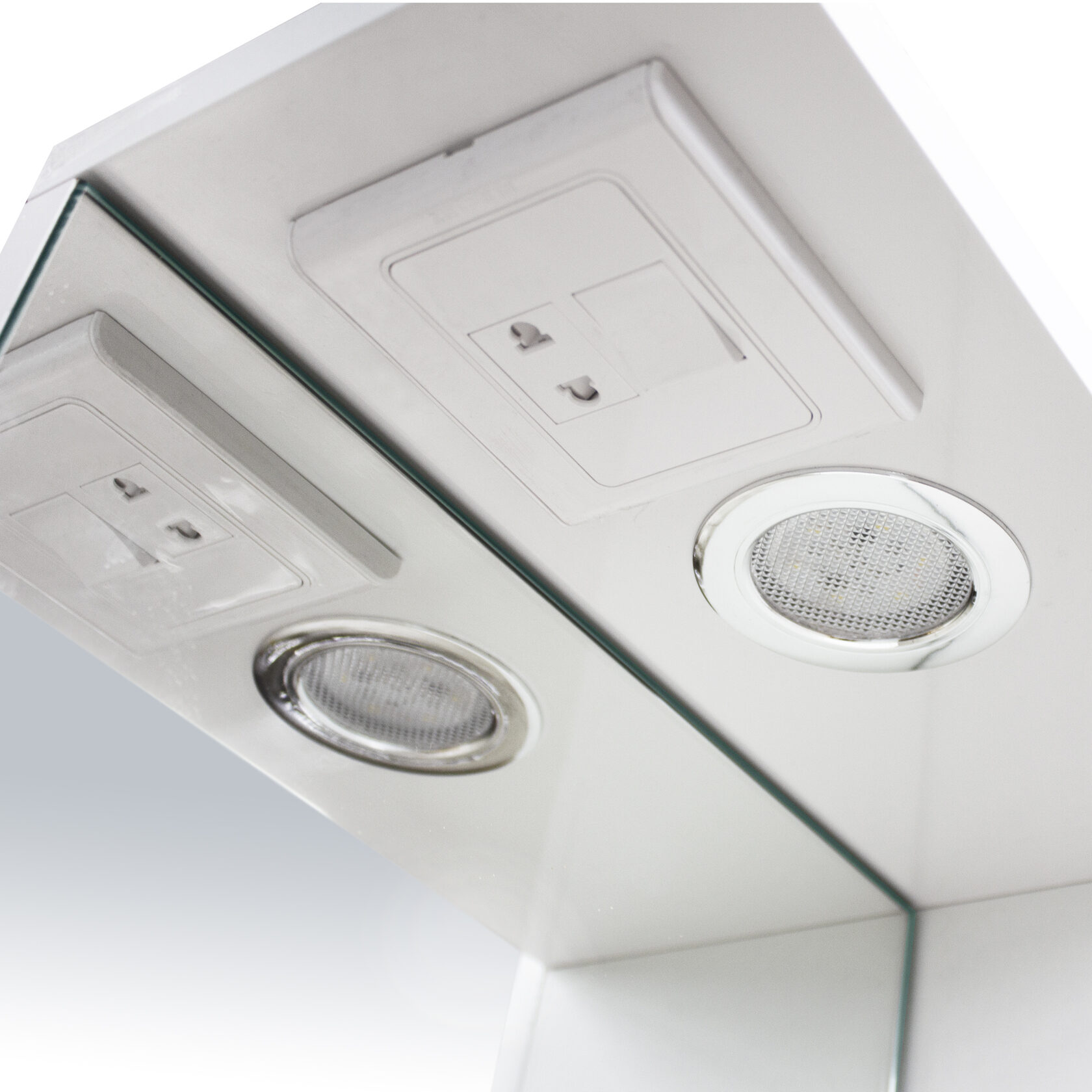 Шкаф с зеркалом для ванной "идеал-01" 800*520*176 мм, белый "sanita" idlsamr56019w1