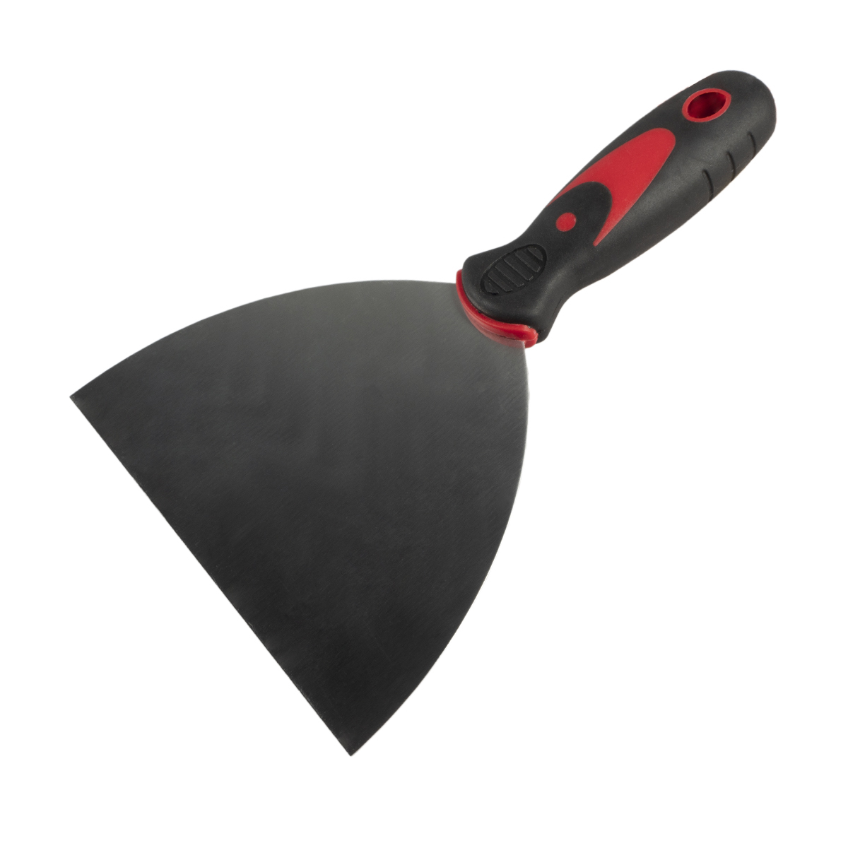 Шпатель нержав. "профи" 100 мм двухкомп. ручка (12/240) "кедр"  041-0100