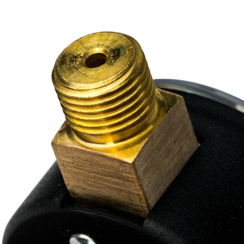 Манометр радиальный с указателем предела 50 мм 1/4" 4 бар STOUT