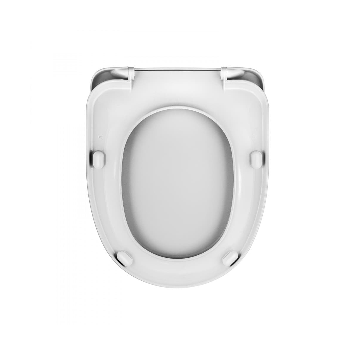 Сиденье для унитаза "uno pp" белое, крепление пласт. (1/10) "berges"