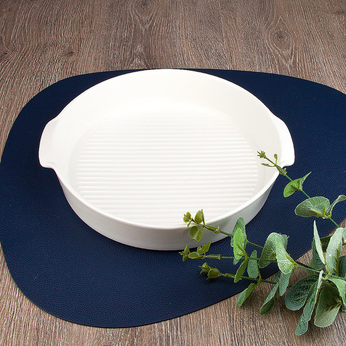 Форма для запекания "маршмеллоу" 25,5*23,5*5 см, фарфор (1/20) "nouvelle home" 0530270