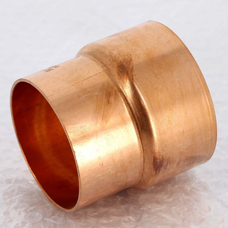 Муфта переходная двухраструбная 89 х 76 мм VIEGA пайка медная