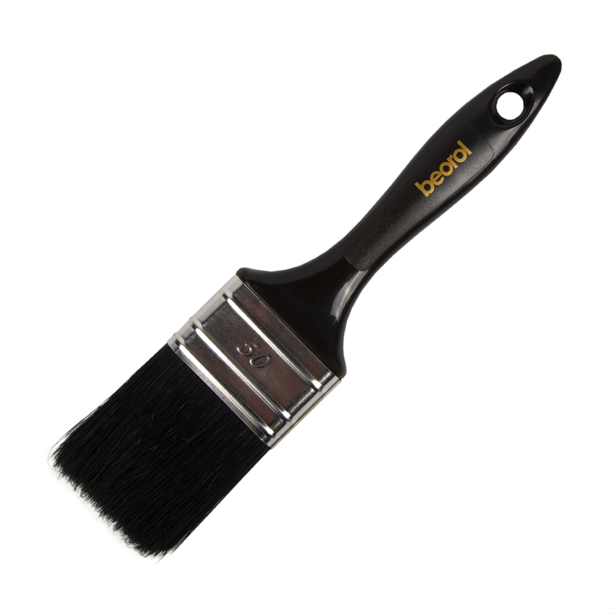 Кисть плоская "black professional"  50 х 15 мм (12/504)  "beorol"