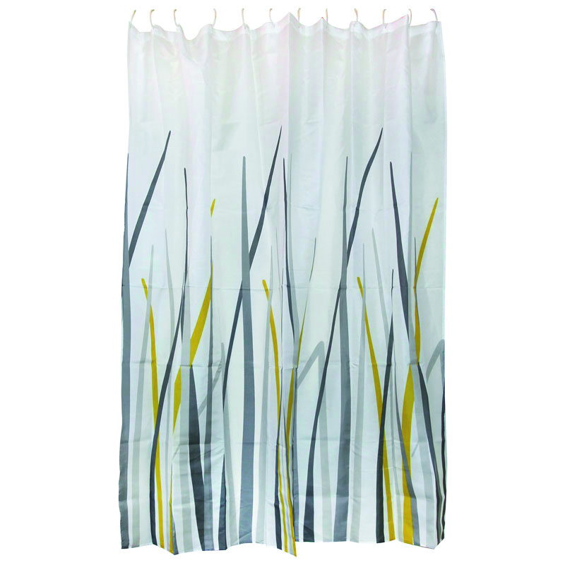 Штора для ванной 180*180 см (полиэстер)  (1/36) "рыжий кот"  sc-pe-27