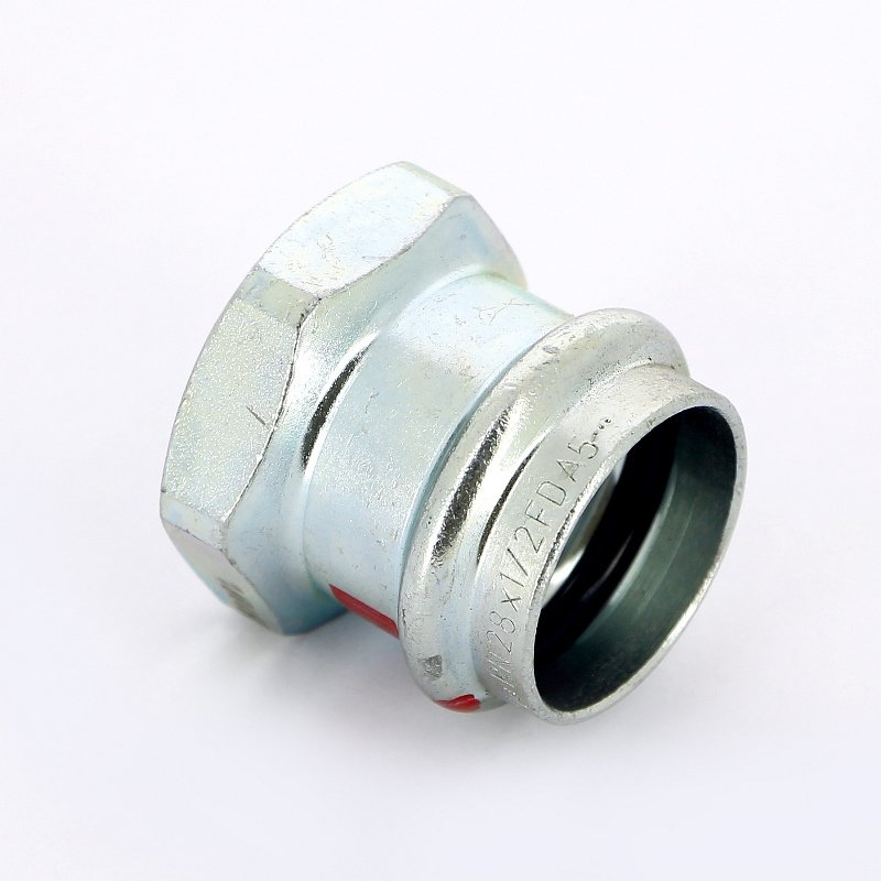 Муфта пресс-В 28x1/2" оцинкованная сталь Prestabo VIEGA